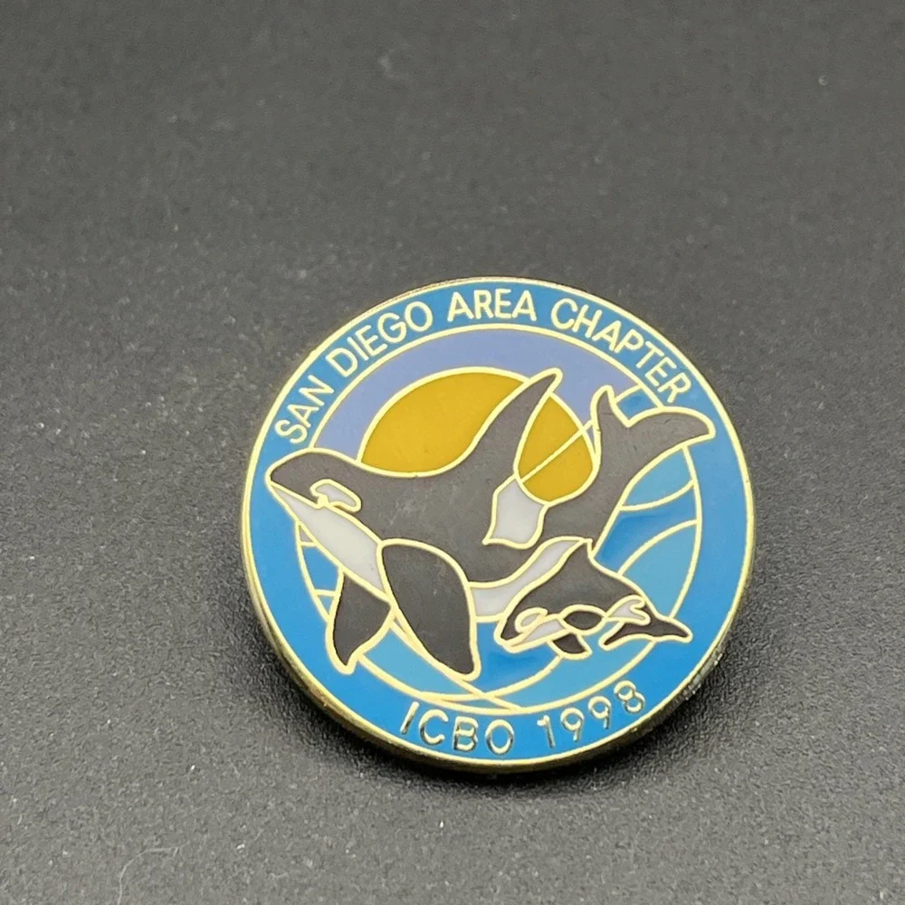 International Conference Of Building‎ Officials San Diego ICBO Lapel Hat Pin
